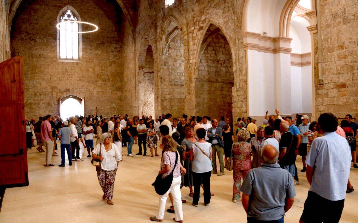 Montblanc estrena la renovada església de Sant Francesc després de nous mesos d'obres