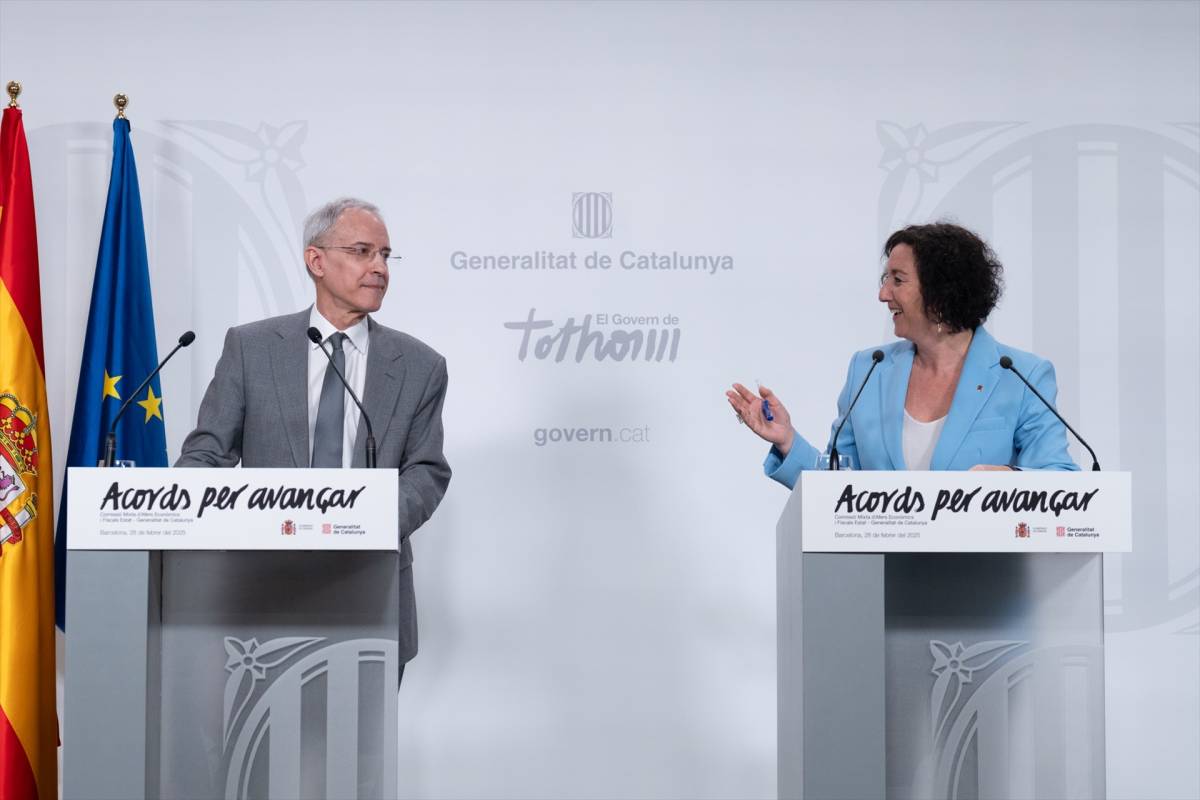 Alícia Romero i el secretari d'Estat d'Hisenda es reuneixen per analitzar el nou model de finançament