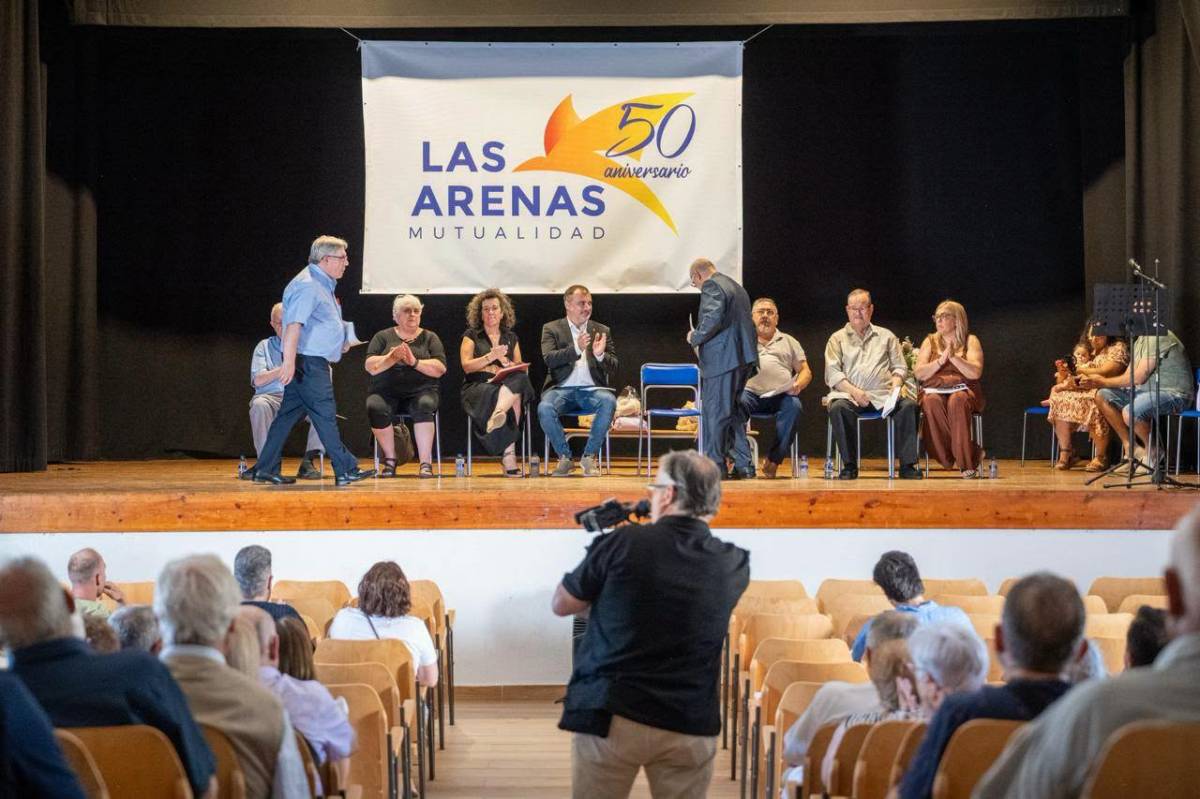 Acte de celebració dels 50 anys de la Mutualitat les Arenes - Gemma Miralda