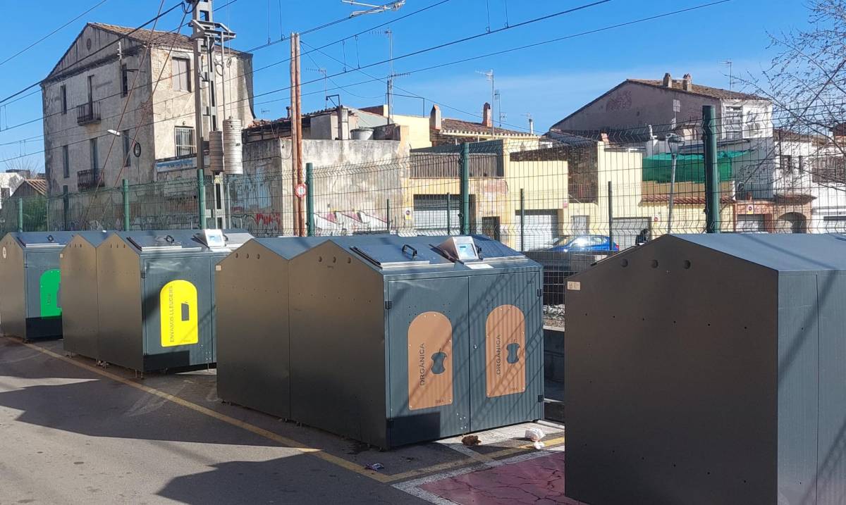 Sant Celoni canviarà els contenidors tancats