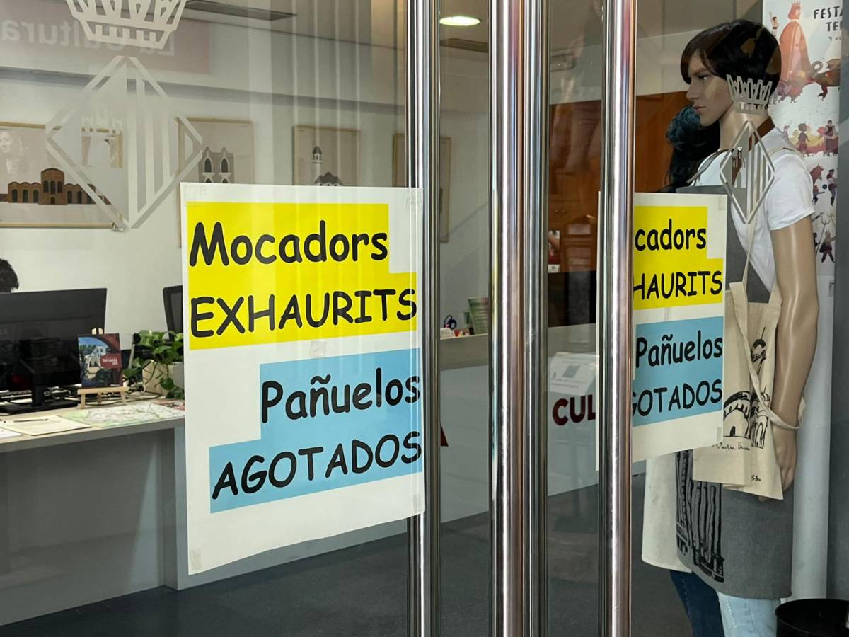 S'exhaureixen els mocadors de Festa Major "en temps rècord"