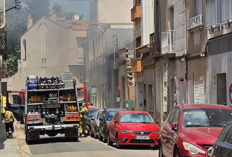 Desallotgen una residència d'avis a la Creu Alta per un incendi