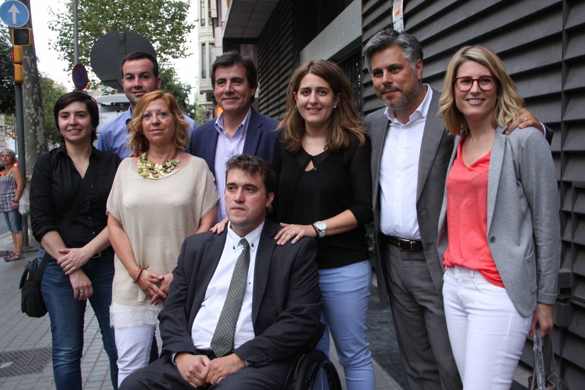 Foto de família de la primera direcció del PDECat - ACN Foto de família de la primera direcció del PDECat