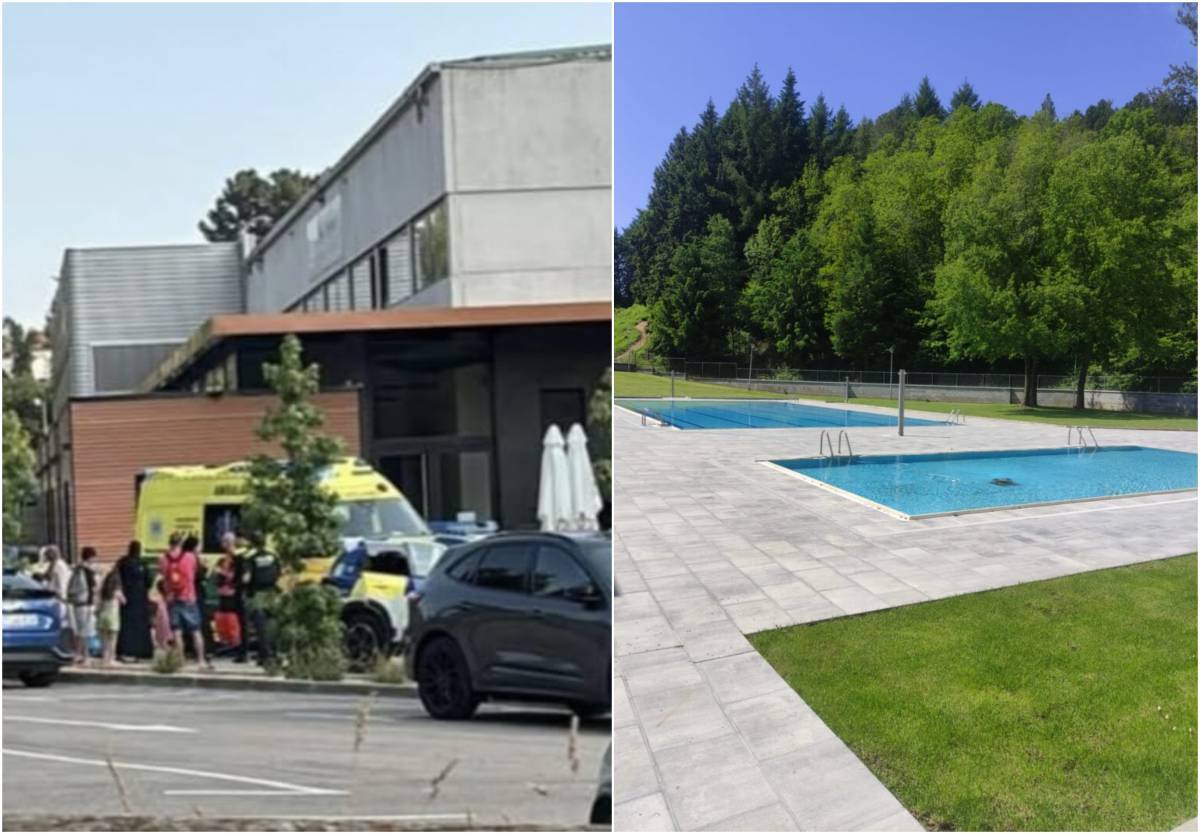 Ensurt a la piscina de Sant Hilari: rescaten una nena de 4 anys d'un ofegament