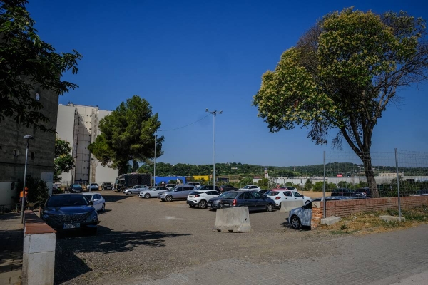Modificacions en l'aparcament a Badia