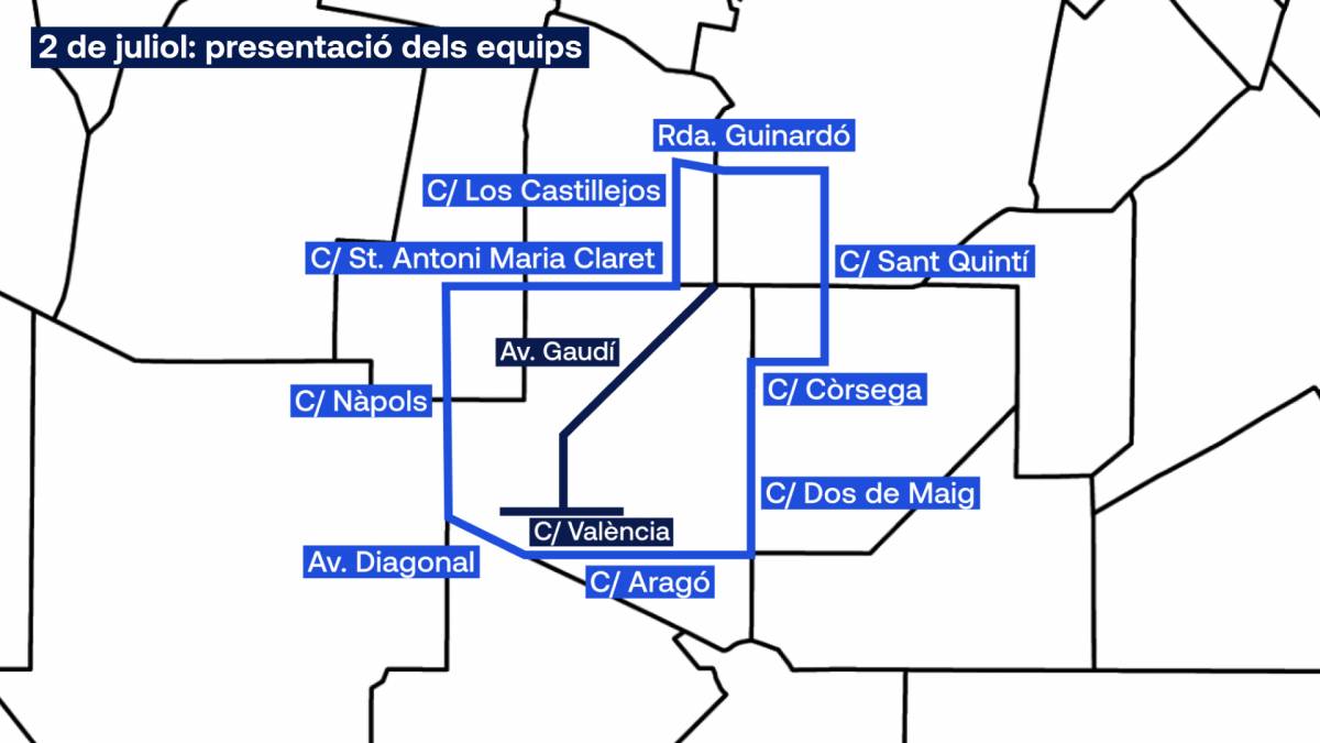 El recorregut de l`Etapa 1 del Tour 2026 - Tour de França El recorregut de l`Etapa 1 del Tour 2026