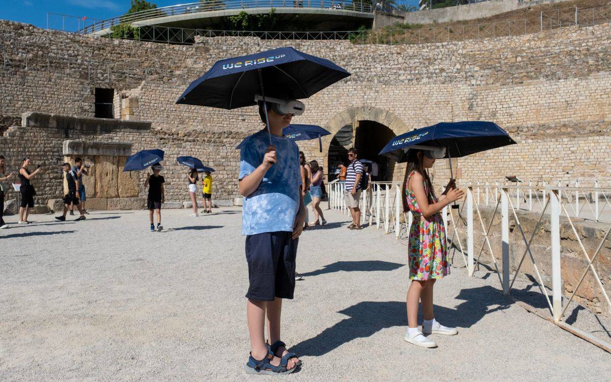 Tarragona estrena una experiència immersiva per gaudir de l'Amfiteatre com fa 1.800 anys