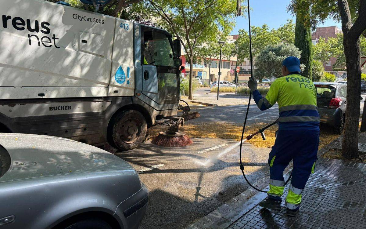 L'Ajuntament de Reus activa dos dispositius especials de neteja en aquest inici d'estiu
