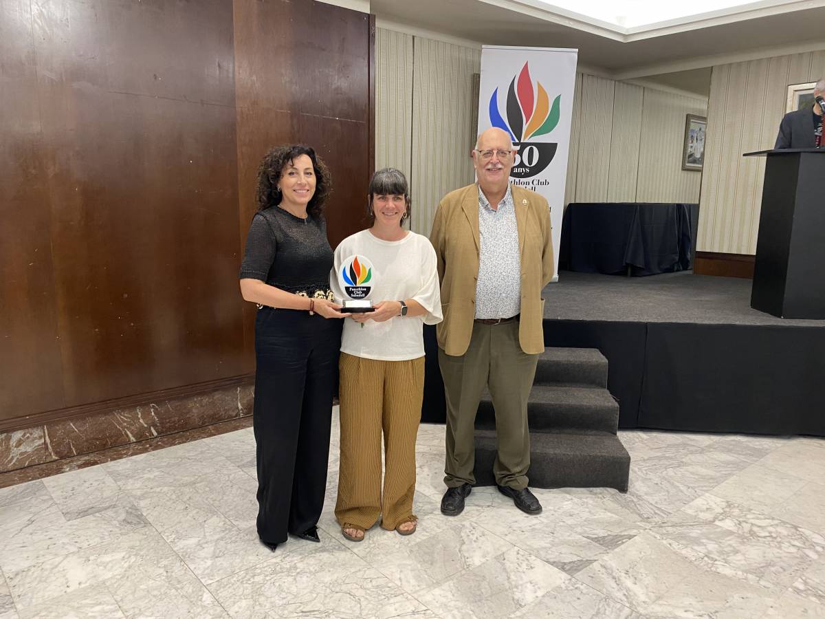 El Panathlon Club Sabadell tanca la temporada guardonant Lola Balbuena