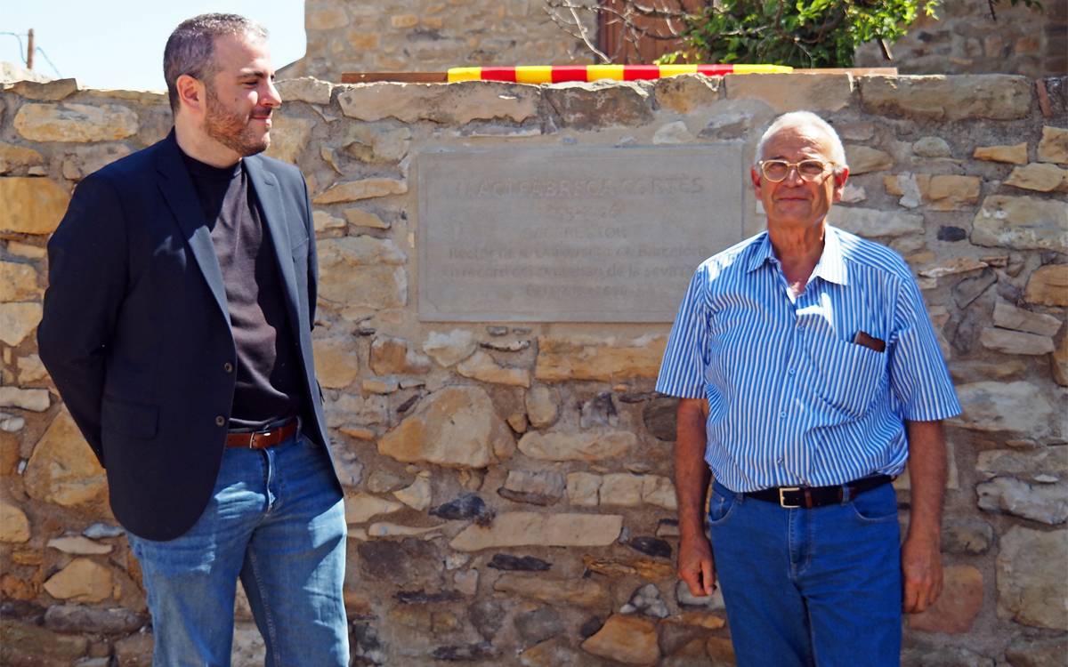 Cererols homenatja Magí Fàbrega en l'acte central de l'Any dedicat al jurista surienc