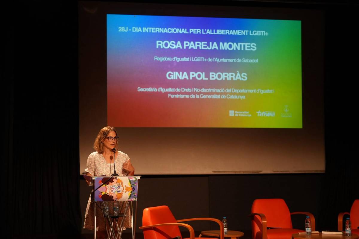 Sabadell tanca els actes de l’Orgull reivindicant la memòria de la lluita LGTBI+