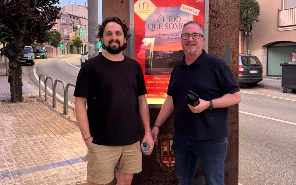 Sant Fruitós estrena «El río que somos», l'òpera prima del director Àlex Duck