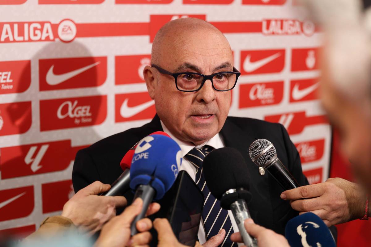 El sabadellenc, exercint les seves funcions com a portaveu de l`Espanyol