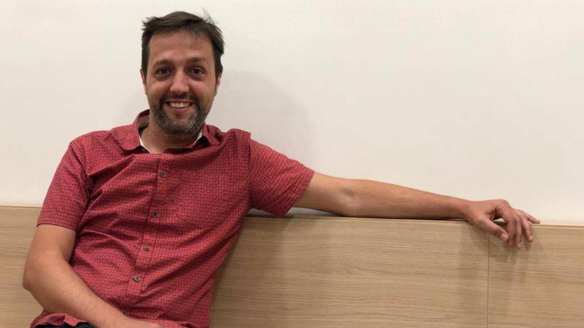 Abel Queralt, en imatge d`arxiu a l`emissora
