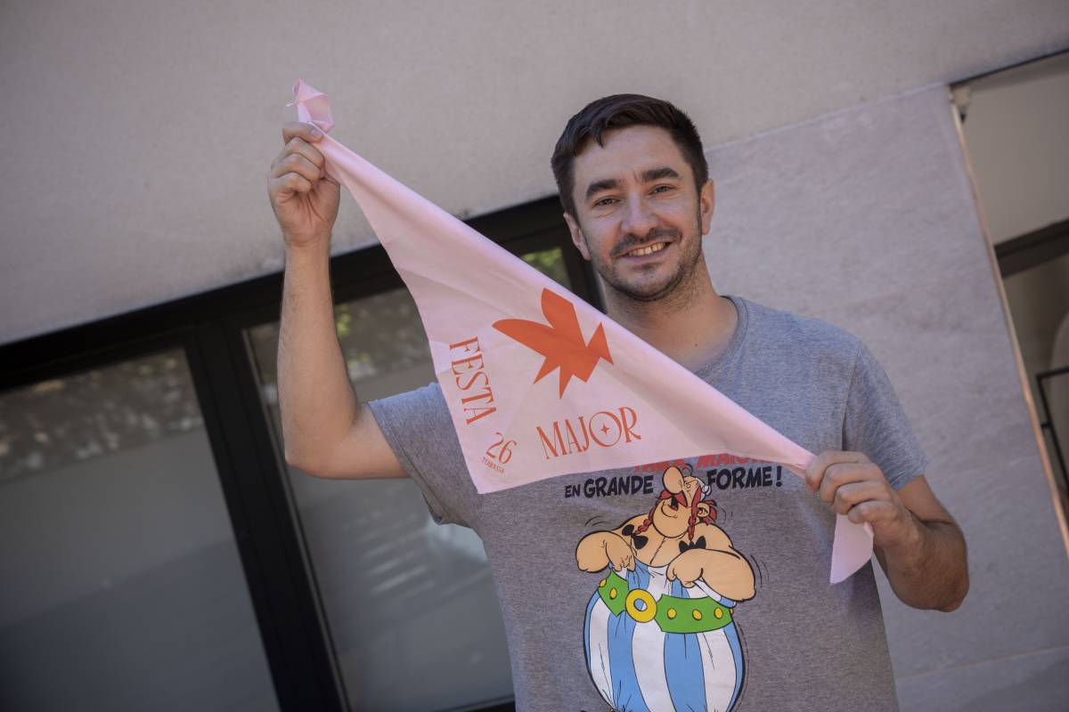 Albert Bermúdez, periodista esportiu: “Aquí, som molt de castells per Festa Major”