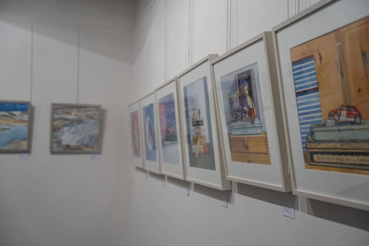 Part de l`exposició organitzada pel COLBACAT - Alberto Tallón Part de l`exposició organitzada pel COLBACAT