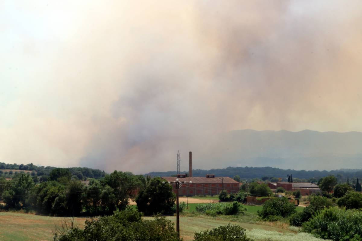 Tots els municipis confinats per l'incendi de l'Empordà