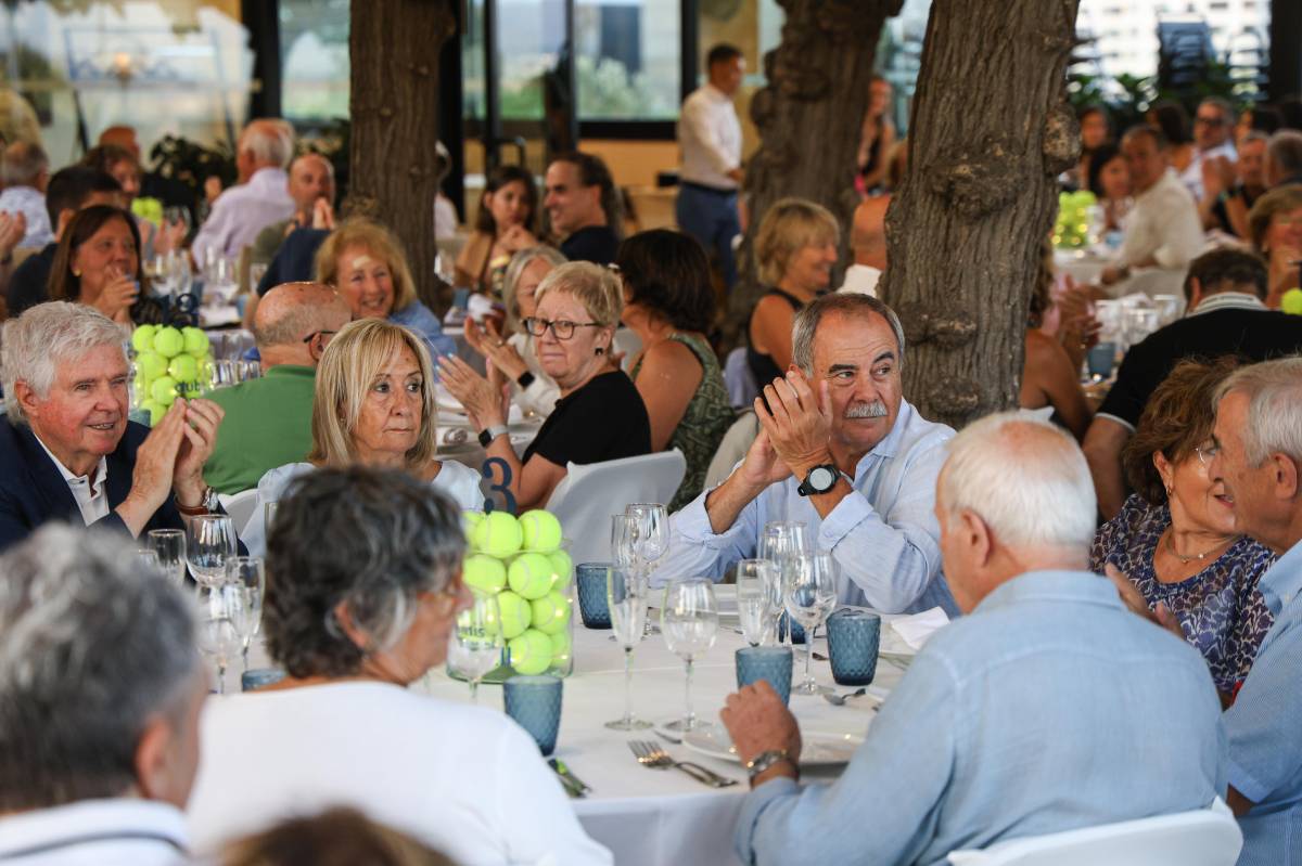 El sopar de final de temporada del Club Tennis Sabadell - VÍCTOR CASTILLO El sopar de final de temporada del Club Tennis Sabadell