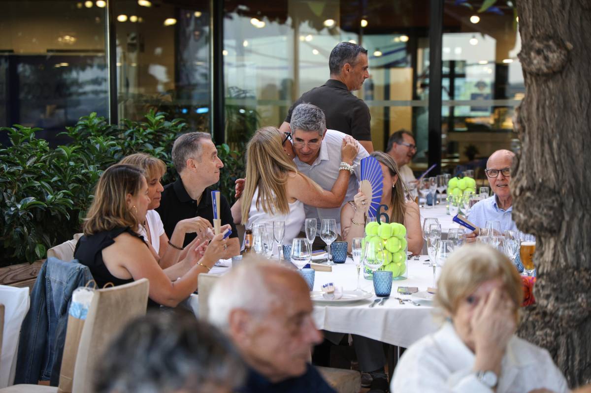 El sopar de final de temporada del Club Tennis Sabadell - VÍCTOR CASTILLO El sopar de final de temporada del Club Tennis Sabadell
