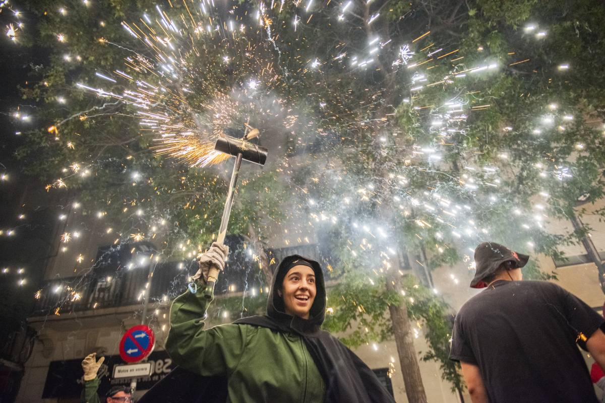 FOTOS | Més foc i diversió amb el Correfoc de Festa Major