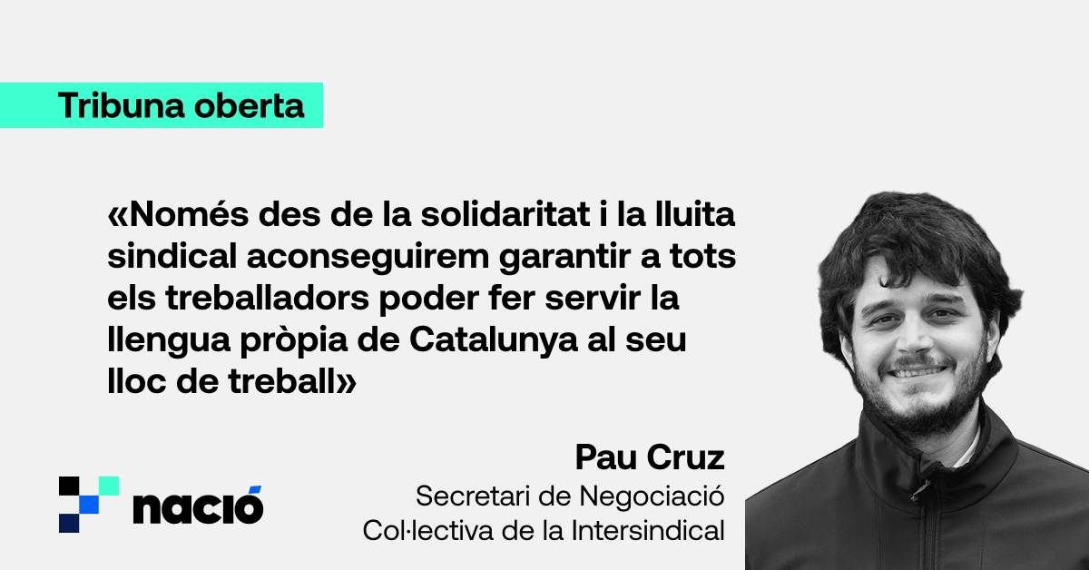 Parlar en català no pot ser causa d'acomiadament disciplinari