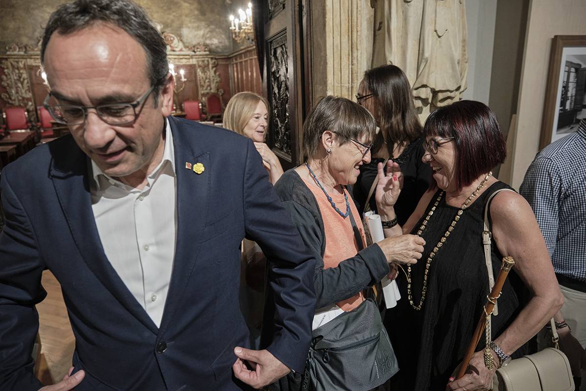 Festa Major de Vic 2026: el president del Parlament, Josep Rull, a la diada de Sant Miquel dels Sants. - Oriol Clavera Festa Major de Vic 2026: el president del Parlament, Josep Rull, a la diada de Sant Miquel dels Sants.