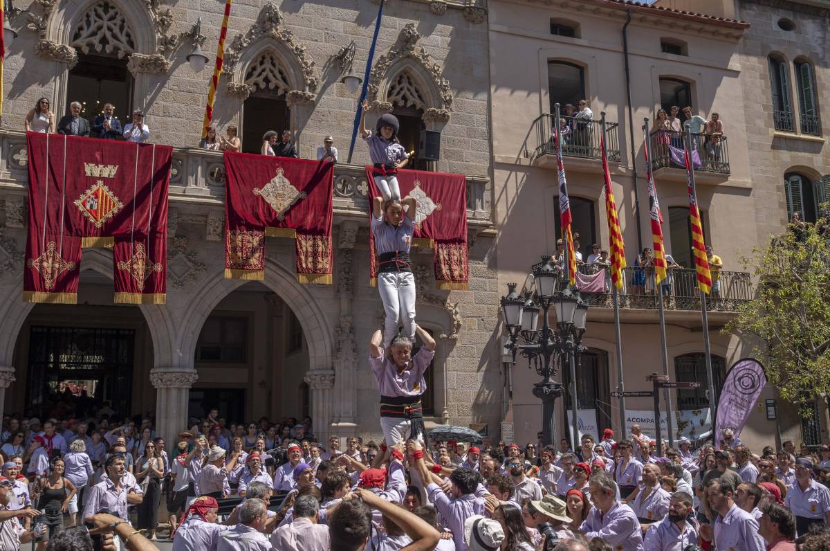 FOTOS | Diada castellera de la Festa Major de Terrassa 2026