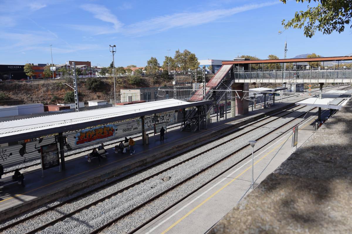 Renfe inicia les obres de reforma del vestíbul de l'estació de Sabadell Sud 