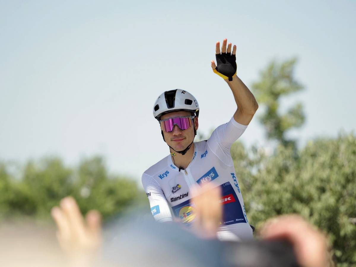 Juan Ayuso al Tour. - Arnau Colomé