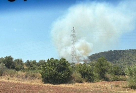 Nou incendi forestal a Catalunya: 34 efectius dels Bombers treballen en un foc al Vallès Oriental