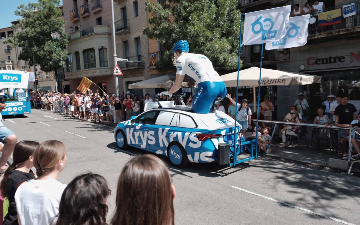 Vic vibra amb el pas del Tour de França 2026. - Oriol Clavera Vic vibra amb el pas del Tour de França 2026.