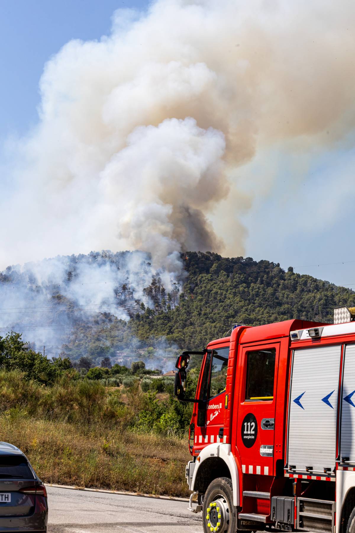 Incendi forestal a Sentmenat - Juanma Peláez Incendi forestal a Sentmenat
