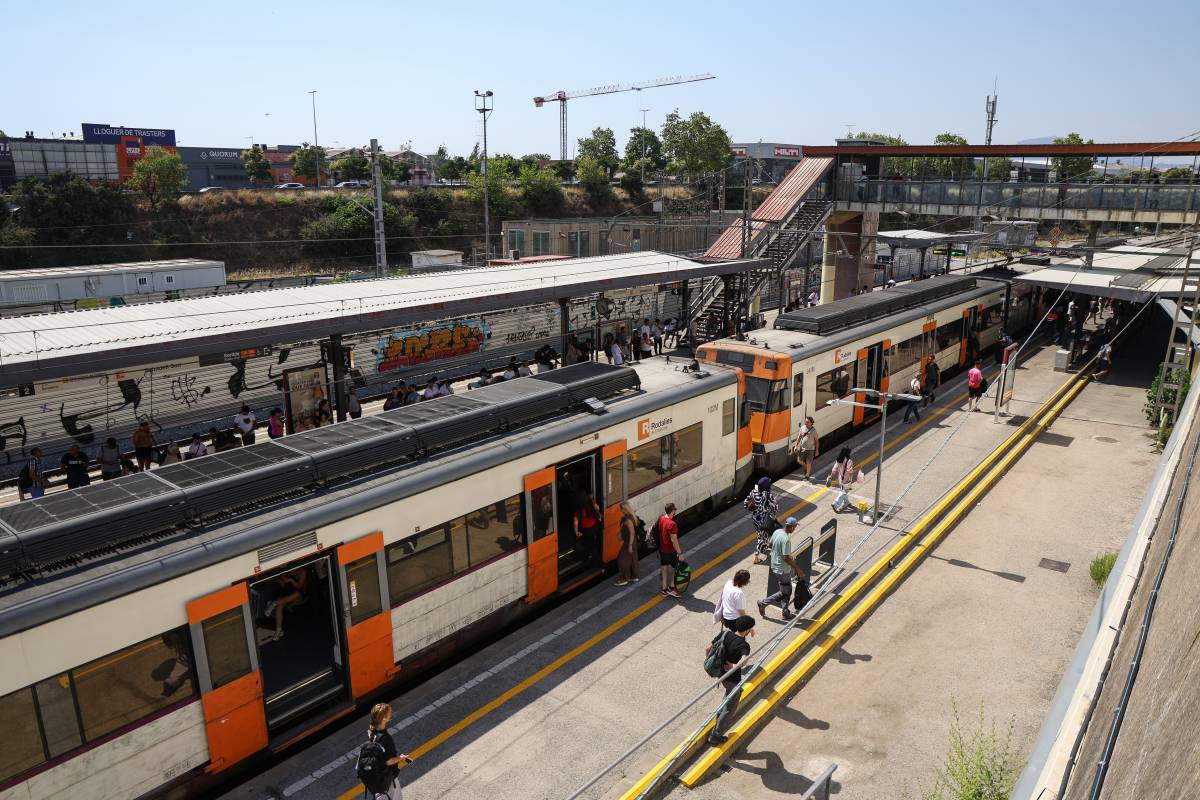 Renfe inicia les obres de reforma del vestíbul de l'estació de Sabadell Sud 