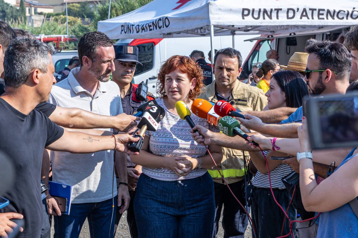 Isidre Pineda, Montserrat Rueda i Eduard Martínez, d`esquerra a dreta
