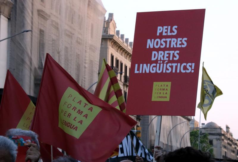 Una veïna de Barcelona es fa viral pel desprestigi de la llengua: «Em sento espanyola, jo el català poquet»