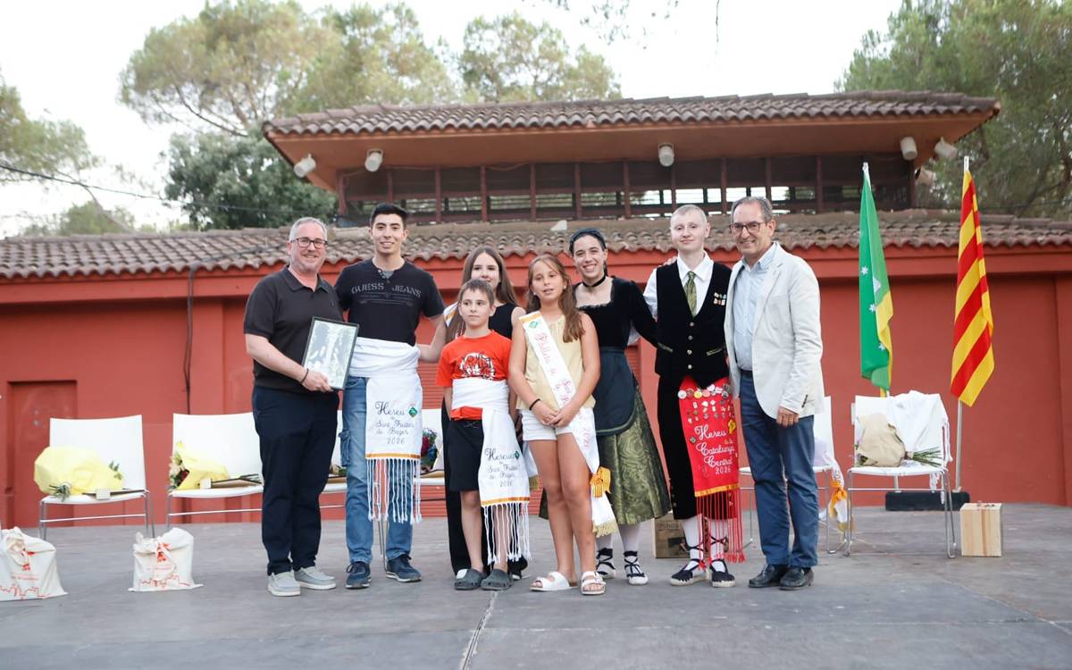 Àlex Bosch i Iratxe González, nous Hereu i Pubilla de Sant Fruitós de Bages