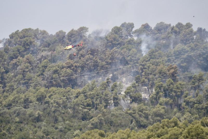 L’incendi de Sentmenat, a un pas d'entrar a la fase de control