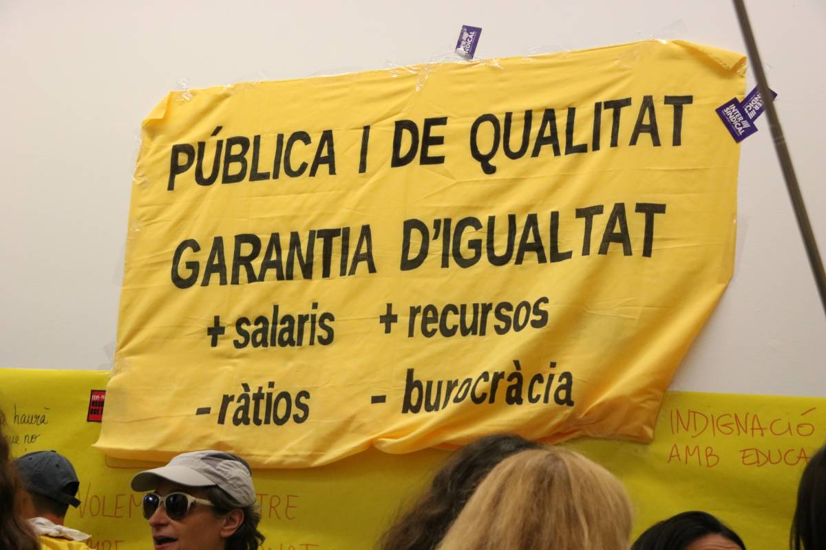 L'Assemblea de Direccions de Barcelona demana mesures «valentes» per afrontar «l'esgotament» del sistema
