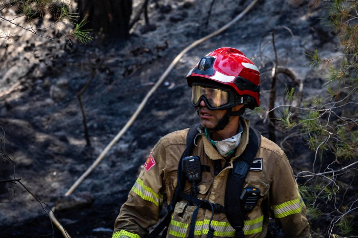 L'Anoia, en cendres després de l'incendi de Carme