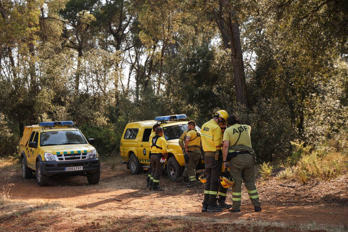 FOTOS | Jordi Gil (ADF): “Sabadell té ara menys efectius perquè els Bombers són a Sentmenat, cal extremar la prudència
