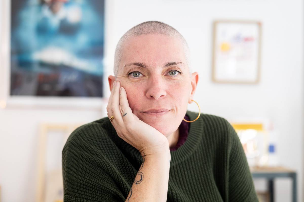 Louise Sansom, fotografiada a Barcelona - Hugo Fernández