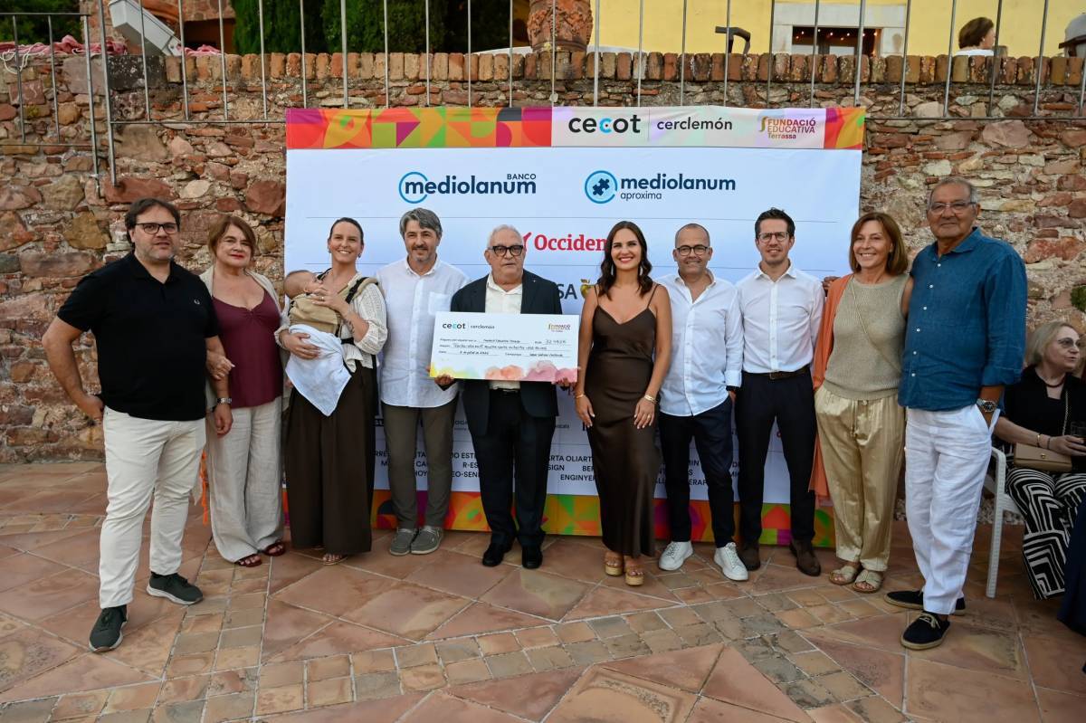 El Sopar Solidari de Cerclemón recapta 32.482 euros per a la Fundació Educativa Terrassa