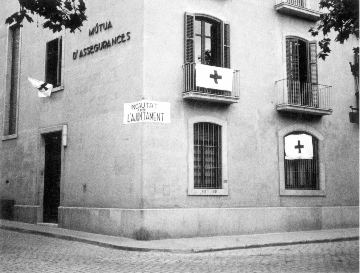 La Conselleria de Sanitat es va incautar de tots els espais sanitaris i els va dedicar a l'atenció de malalts - MARIAN MONTSERRAT I ROSELLÓ / ARXIU TOBELLA