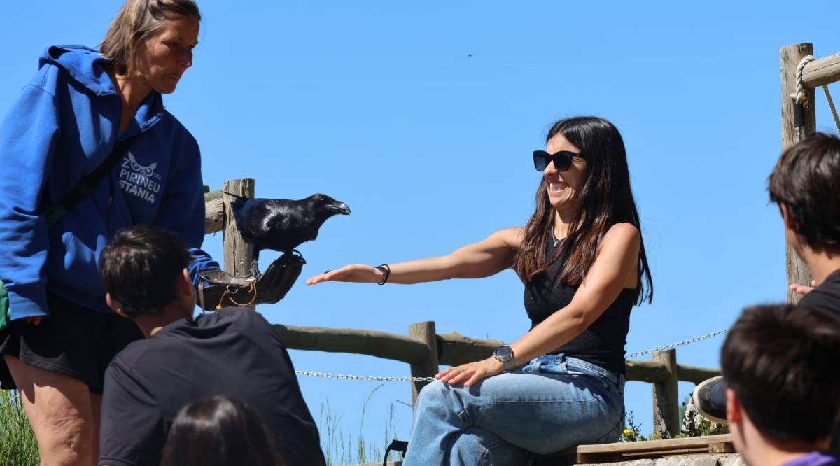 El Zoo del Pirineu deixa enrere l’Exhibició de Vol per donar protagonisme als animals rescatats