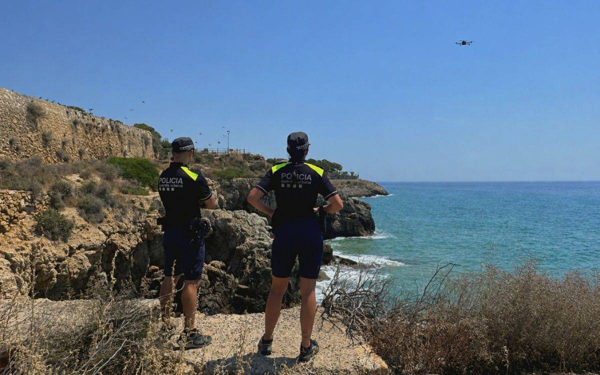 La Guàrdia Urbana de Tarragona ja vigila amb drons les zones de roques del municipi