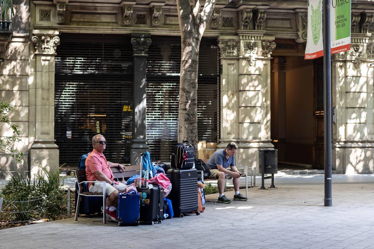 La major part dels centenars de pisos turístics apareguts a Barcelona els últims anys estan al centre de la ciutat