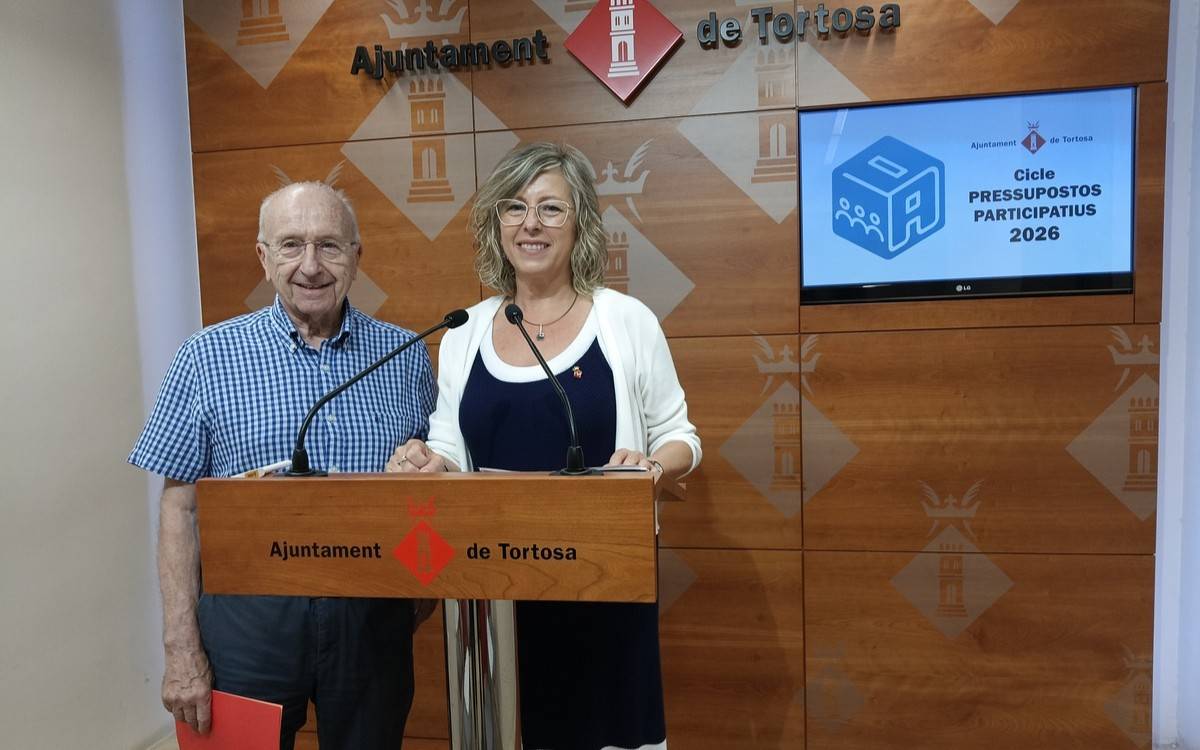 Els tortosins ja poden escollir entre les 64 propostes dels Pressupostos Participatius 2026