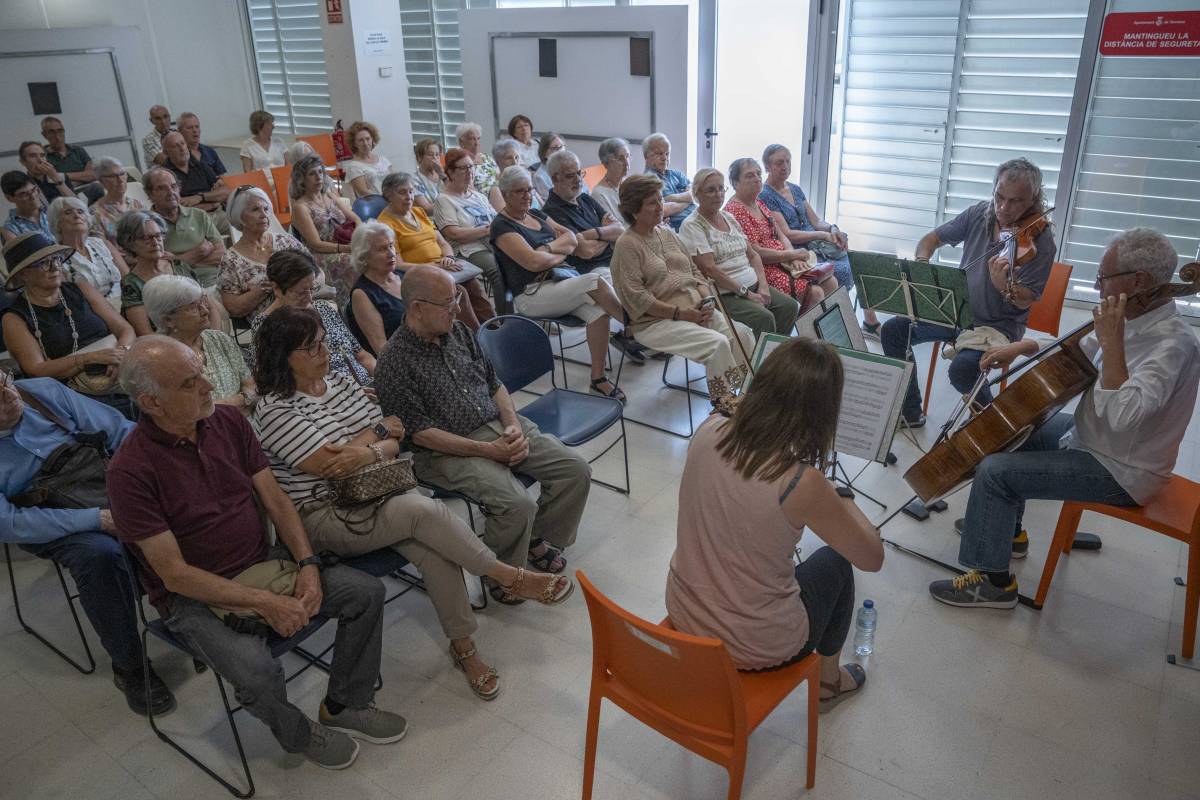 L`acte formava part del Festival d`Estiu Seu d`Ègara - Nebridi Aróztegui L`acte formava part del Festival d`Estiu Seu d`Ègara