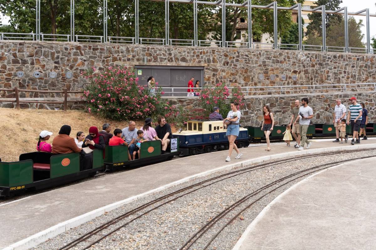 El Trenet del Parc de Catalunya torna a xiular