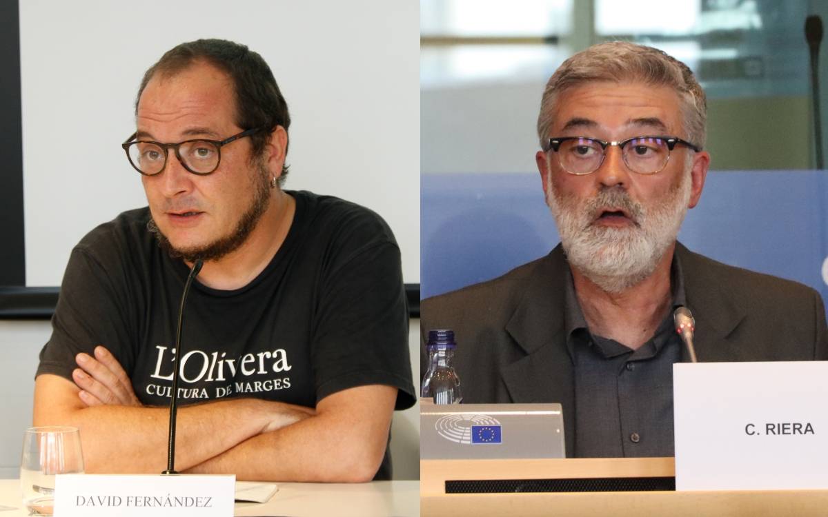 El CNI admet que va espiar David Fernández i Carles Riera amb Pegasus